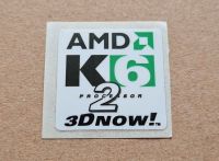 ORIGINAL AMD K6 2 Processor 3D Now CPU Sticker Aufkleber Retro PC Sachsen - Chemnitz Vorschau
