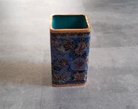 Chinesisch Cloisonne Messing Emaille Vase Deko Miniatur Saarland - Heusweiler Vorschau