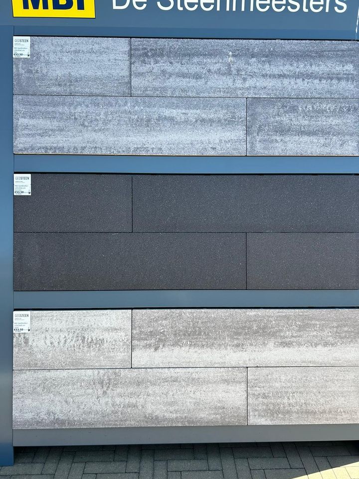 MBI Terrassenplatten 120x30x6cm 3 Farben €53,50 m2 | RDC Twist in Twist