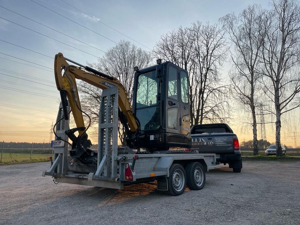 Minibagger SANY SY 18C Mieten in Bexbach