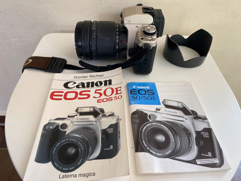 Kamera Canon EOS 50E inkl Tamaon Objektiv, Spiegelreflexkamera in Meinersen