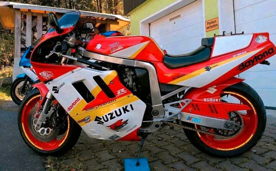 GSXR 750, GR7AB, Suzuki, besonderes Stück, lesen lohnt in Hutthurm