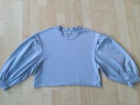 & other stories Pullover Shirt Top M babyblau cropped Frankfurt am Main - Nordend Vorschau