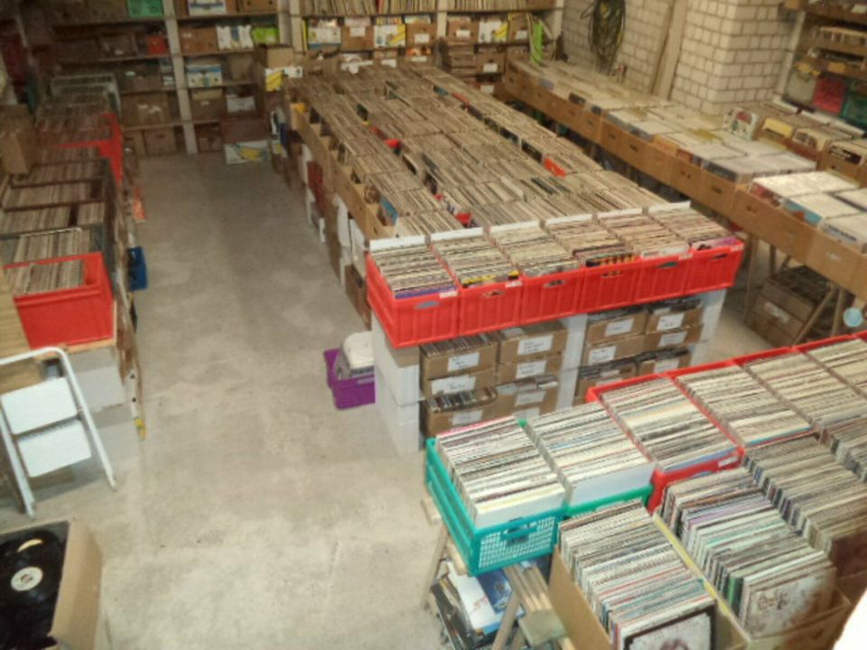 über 40.000 Schallplatten Sammlung/ Lager LP Single Maxies in Verden