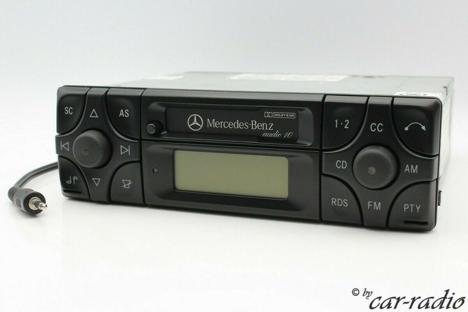 Mercedes Audio 10 BE3200 AUX-IN MP3 R129 Radio SL-Klasse Kassette in Gütersloh