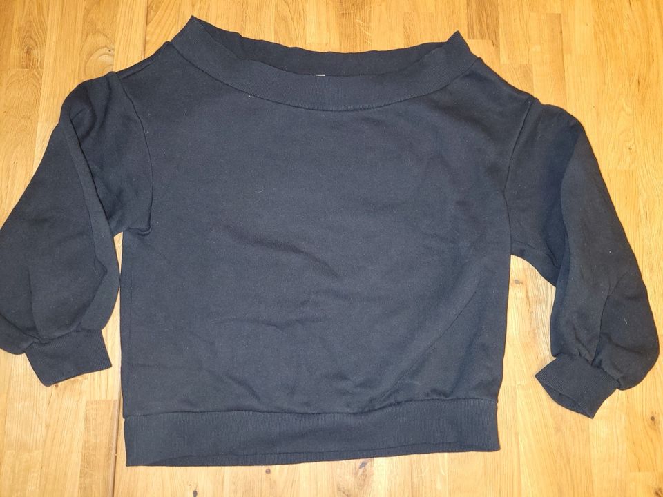 Sweatshirt H&M - schwarz - Damen  - Gr L - Pullover in Maisach