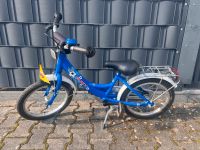 PUKY Fahrrad Kinderfahrrad blau Fußball 16 Zoll Hessen - Obertshausen Vorschau