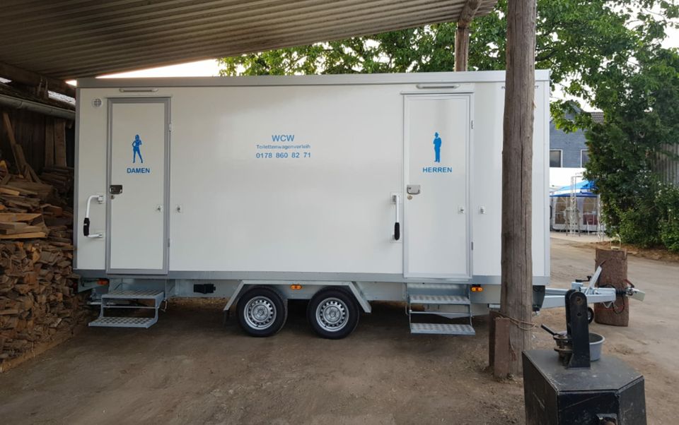 Dusche - Toilettenwagen - Klowagen - mobiles Badezimmer in Overath