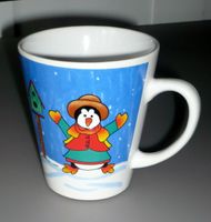 Kinder Porzellan -Tasse - Becher - Weihnachten - Winter - Pinguin Lübeck - St. Gertrud Vorschau