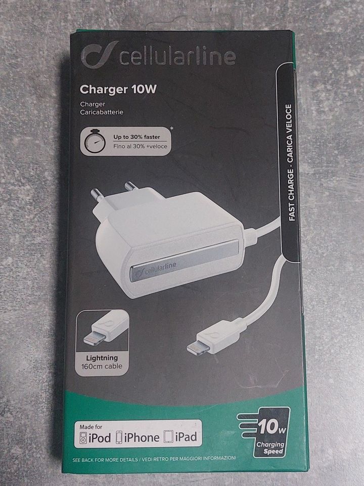 Cellularline Charger 10W für iPhone in Neustadt b.Coburg