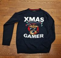 Dunkelblauer Pullover Xmas Gamer Weihnachtspulli wie Neu Gr. 146 Baden-Württemberg - Metzingen Vorschau