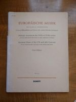 Europäische Musik Des 17. Und 18. Jahrhunderts Für Zwei Flöten Un München - Bogenhausen Vorschau