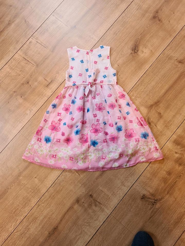 Kleid festlich Gr. 122 Topolino rosa, pink, blau in Nürnberg (Mittelfr)