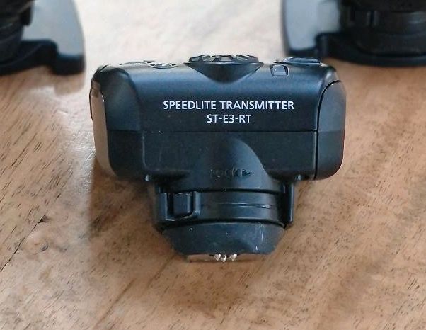 Canon Speedlite ST-E3-RT Transmitter. Canon 600 EX RT Kamerablitz in Mendig