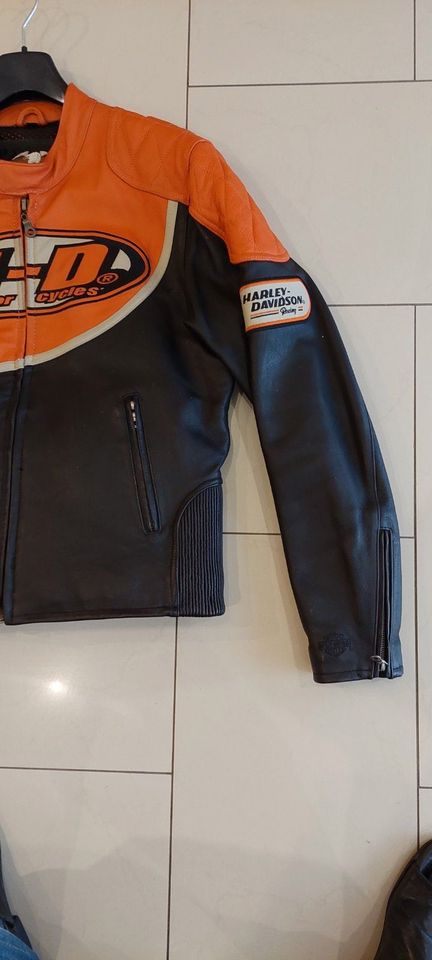 HARLEY-DAVIDSON DESIGN ORIGINAL LEDERJACKE in Tönisvorst