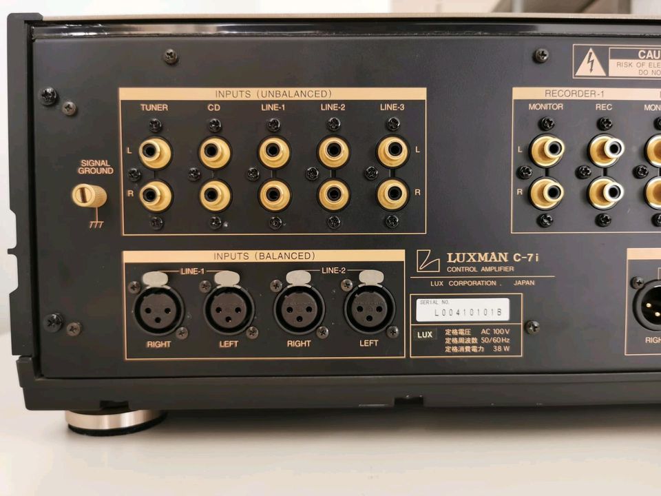 LUXMAN C-7i/f Custom. Hi-End Vorverstärker. Neuwertig. Raritat. in Dresden