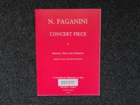 Paganini:Konzertstück Horn,Fagott+Orch- Klavierauszug - unbenutzt Nordrhein-Westfalen - Neuss Vorschau