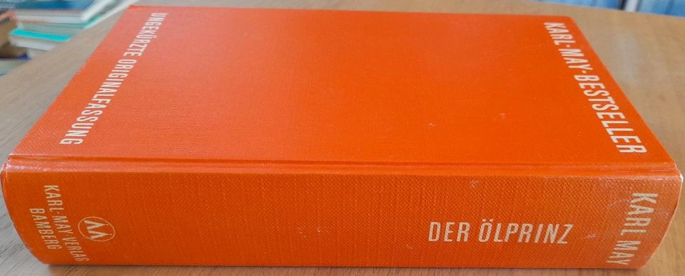 Buch Der Ölprinz 1962 Karl May Verlag Bamberg ungekürzte OV in Schwerin