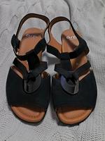 Tolle schwarze Riemensandalette Ara Größe 38 Bayern - Gefrees Vorschau