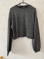 H&M Glitzerpullover Gr. M, Pulli, schwarz, Silber, Silvester Baden-Württemberg - Rainau Vorschau