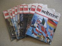 Weltreise - Zeitschrift - 10 Ausgaben von 1970, vintage Bayern - Erlangen Vorschau