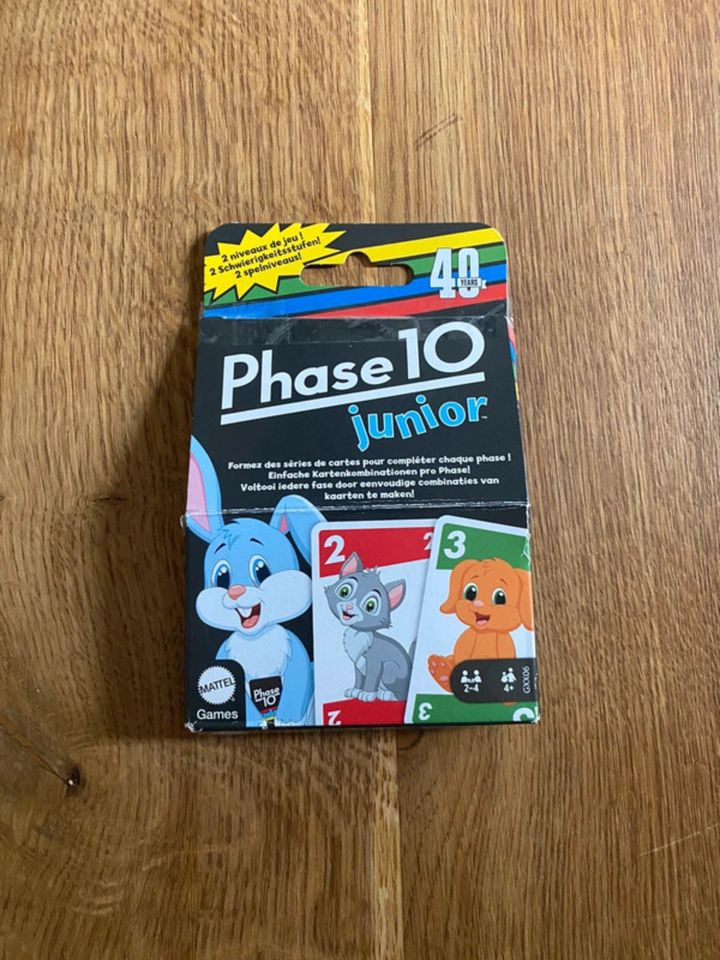 Phase 10 Kartenspiel für Kinder in Wiefelstede