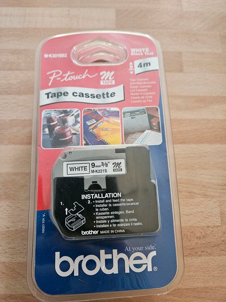Tape Cassette P-Touch M-K221SBZ in Niederkassel