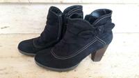 Tamaris Stiefeletten schwarz 39 Absatz Schleife Herbst Winter Bayern - Pegnitz Vorschau