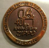 Zippo 40th Anniversary Pin Niedersachsen - Südbrookmerland Vorschau