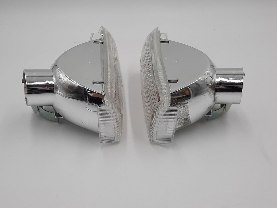 Opel Corsa A 83-90 GSi TR SR weiße Blinker Frontblinker NEU Italy in Hagermarsch