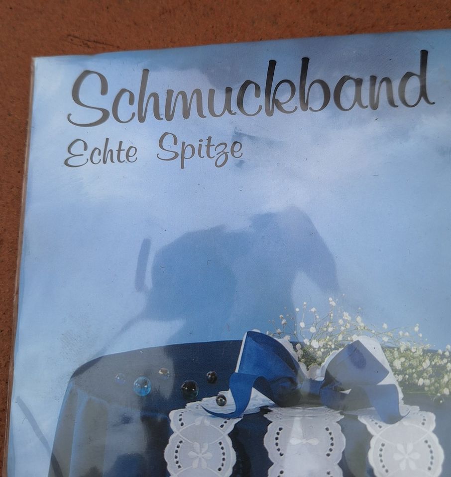 Schmuckband, echte Spitze, ca. 10 cm x ca. 160 cm in Bonn