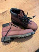 Gebrauchte Timberland Stiefel in weinrot Größe 34 Hessen - Neu-Isenburg Vorschau