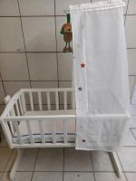 Babywiege mit Himmelstange,  Babybett Bayern - Georgensgmünd Vorschau