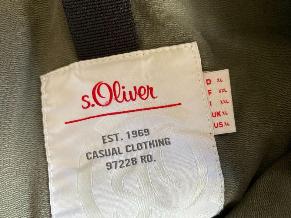 S.Oliver Herren Jacke Gr. XL in Schöne Aussicht, Gem Masburg