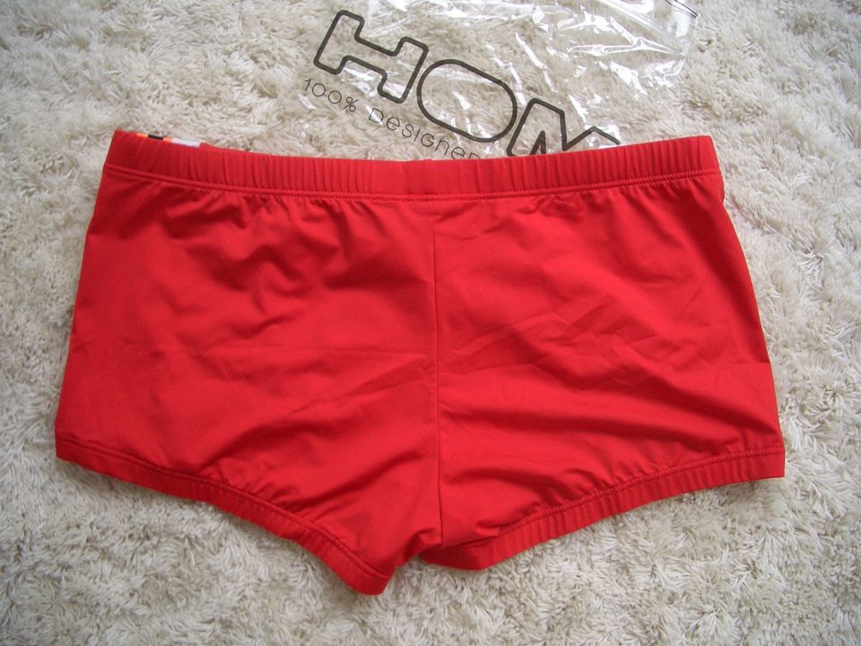 HOM Badehose Gr. 4 / S "Sport Dive Red" rot NEU in OVP! in Utzerath