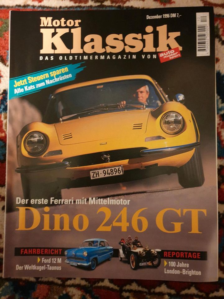 Motor Klassik Zeitschriften von 1984 bis 2006 in München