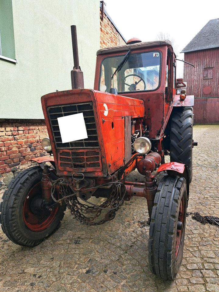 Belarus MTS 50 mit Deutz Mähwerk in Schleiz