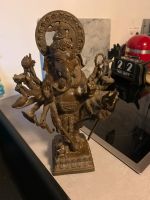 Großer 16 armiger Ganesha alt Guss Kupfer selten Münster (Westfalen) - Centrum Vorschau