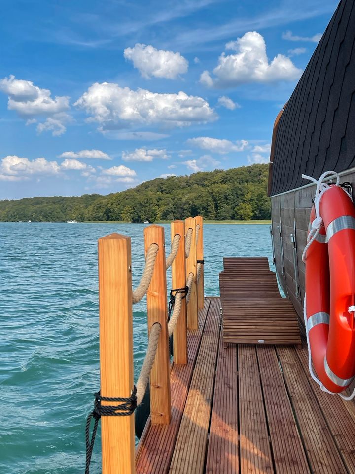 Saunafloß auf dem Werbellinsee mieten in Wandlitz