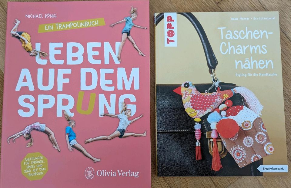 Topp Trampolinbuch Leben auf dem Sprung TaschenCharms nähen Büche in Neumarkt i.d.OPf.