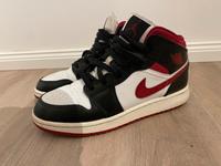 Air Jordan 1 mid - sneaker high- white/gym red/ black Harburg - Hamburg Fischbek Vorschau