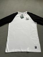 Puma Herren-Shirt, weiß-schwarz, Größe 52/54 (L), neu Düsseldorf - Bilk Vorschau
