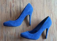 Pumps in blau mit Plateau, Gr.37, schick& 10cm von Atmosphere Bremen - Vegesack Vorschau