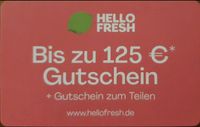 2 × Hello Fresh Gutschein 125€ Stuttgart - Bad Cannstatt Vorschau