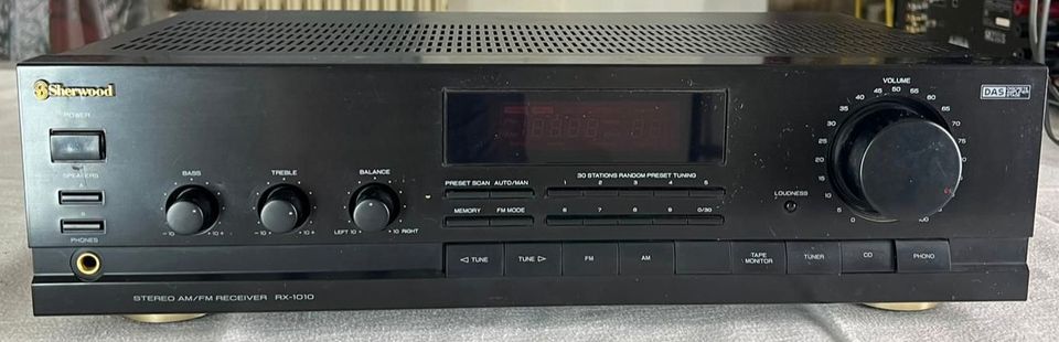 Sherwood Stereo AM/FM Receiver Modell RX-1010 in Chemnitz