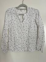 EDC by Esprit Bluse XS/34 weiß, schwarz, rosa Nordrhein-Westfalen - Hückelhoven Vorschau