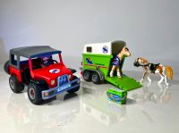 Playmobil Geländewagen Pferdeanhänger Pferde Service Reiterhof Kiel - Wellsee-Kronsburg-Rönne Vorschau