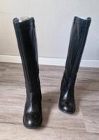Weitschaftstiefel Stiefel sheego Gr. 40 Leder Stretcheinsatz Hannover - Döhren-Wülfel Vorschau
