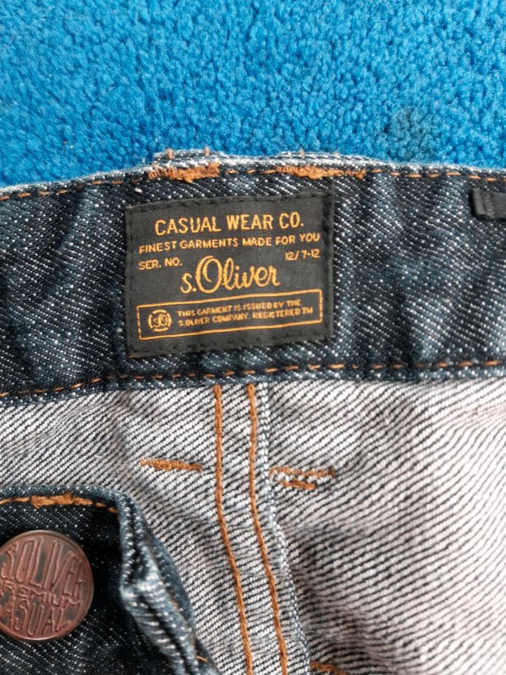 S.Oliver Jeans Gr. 29/32 Herren weit in Eggenstein-Leopoldshafen