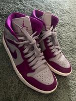 Nike Jordan lila mid Hessen - Bürstadt Vorschau